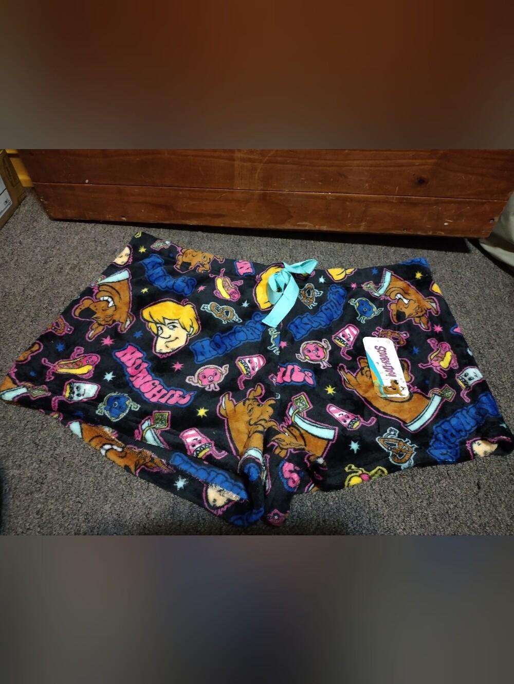 Scooby-Doo Women's Sleep Shorts With Drawstring Waist Band Size 2X